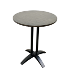 Bàn Cafe Iron Line Walnut Thường