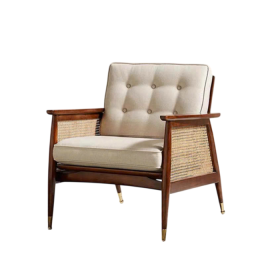 Sofa Nadia Armchair Walnut Nhạt
