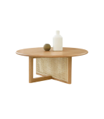 Bàn trà Mây Thấp Walnut Thường