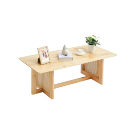 Bàn trà Mây Rectangle Tự Nhiên