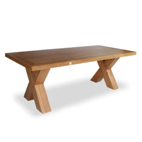 Bàn ăn Cluster Leg Walnut Đậm