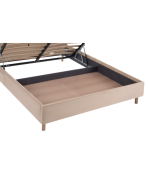 Giường Coverti Nhung 160 Danel Coffee - Ảnh 9