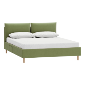 Giường Coverti Nhung 160 Danel Olive