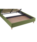 Giường Coverti Nhung 160 Danel Olive - Ảnh 9