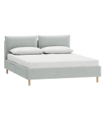 Giường Coverti Nhung 180 Danel Silver