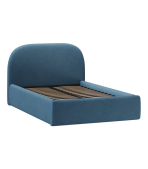 Giường Kevia Nhung 120 Soft Blue - Ảnh 8