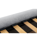 Giường Kevia Nhung 120 Soft Silver - Ảnh 3