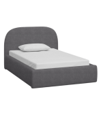 Giường Kevia Nhung 120 Ultra Grey