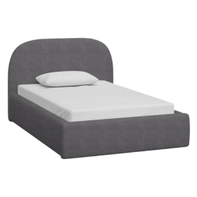 Giường Kevia Nhung 120 Ultra Grey