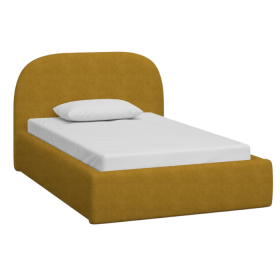 Giường Kevia Nhung 120 Ultra Mustard