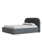 Giường Kevia Nhung 140 Danel Grafit - Ảnh 4