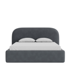 Giường Kevia Nhung 140 Danel Grafit - Ảnh 5