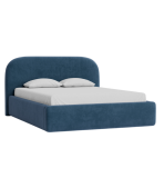 Giường Kevia Nhung 140 Danel Navy Blue