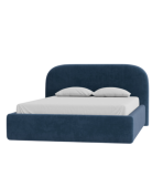 Giường Kevia Nhung 160 Danel Navy Blue - Ảnh 4