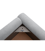 Giường Kevia Nhung 160 Danel Silver - Ảnh 3