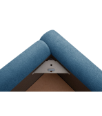 Giường Kevia Nhung 160 Soft Blue - Ảnh 3