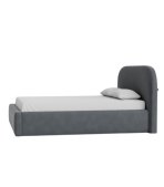 Giường Kevia Nhung 180 Danel Grafit - Ảnh 4