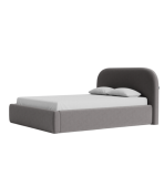 Giường Kevia Nhung 180 Ultra Grey - Ảnh 4