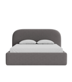 Giường Kevia Nhung 180 Ultra Grey - Ảnh 7