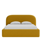 Giường Kevia Nhung 200 Ultra Mustard - Ảnh 5