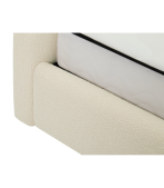 Giường Kevia Vải 120 Bucle White - Ảnh 11