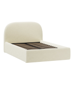 Giường Kevia Vải 120 Bucle White - Ảnh 8