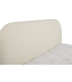 Giường Kevia Vải 140 Bucle White - Ảnh 12