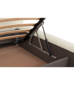 Giường Kevia Vải 160 Bucle White - Ảnh 7