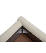 Giường Kevia Vải 200 Bucle White - Ảnh 5