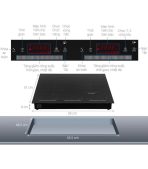 Bếp từ kết hợp hồng ngoại Junger 3 vùng nấu CEJ-300-IIF lắp âm