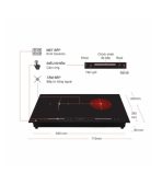 Bếp từ kết hợp hồng ngoại Junger CEJ-204-IF