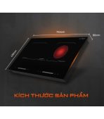Bếp từ kết hợp hồng ngoại Junger MK-24 lắp âm