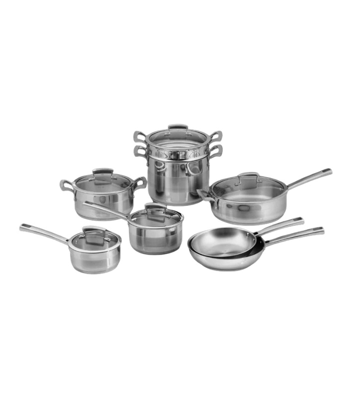 Bộ nồi Inox Junger JC-100 cao cấp 13 chi tiết