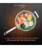Bộ nồi Inox Junger JC-100 cao cấp 13 chi tiết