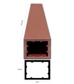 Gỗ Nhựa Ngoài Trời EXWood EX90x90-Cedar