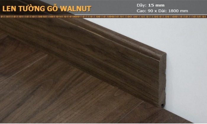 Len Tường Gỗ Óc Chó - Walnut
