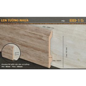 Len Tường Nhựa B8-15
