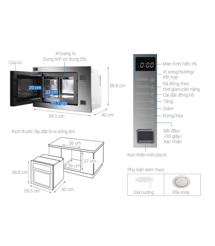 Lò vi sóng Junger TK-90