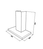 Máy hút mùi áp tường Junger HRJ-701 Silver