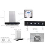 Máy hút mùi âm tủ Junger HRJ-75