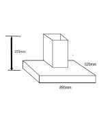 Máy hút mùi áp tường Junger HRJ-901