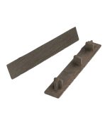 Nắp Chụp Đầu Gỗ Nhựa AWood Màu Cà Phê