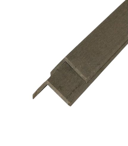 Nẹp V Gỗ Nhựa Ngoài Trời AWood AV48x48 Coffee