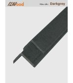 Nẹp V Gỗ Nhựa Ngoài Trời AWood AV48x48 Darkgrey