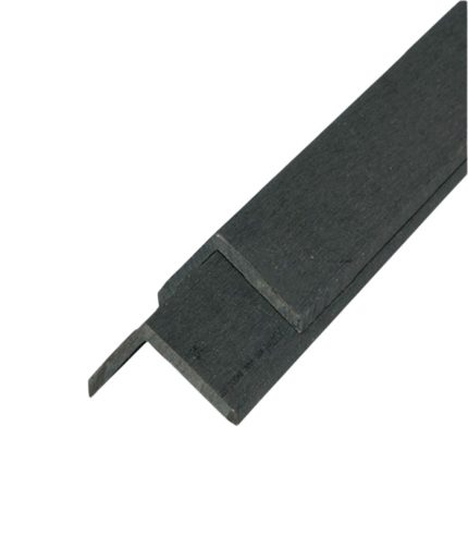 Nẹp V Gỗ Nhựa Ngoài Trời AWood AV48x48 Darkgrey