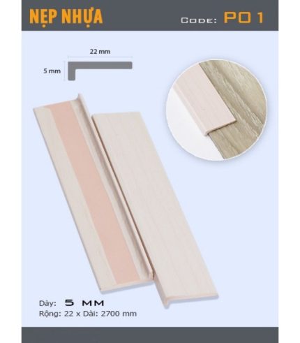 Nẹp Nhựa P01