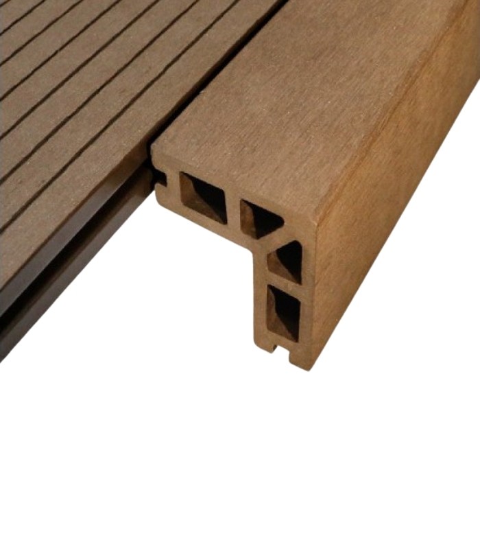 Nẹp V Viền Sàn Gỗ Ngoài Trời AWood SA60x25 Wood