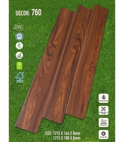 Sàn Gỗ Dollar 8mm 760
