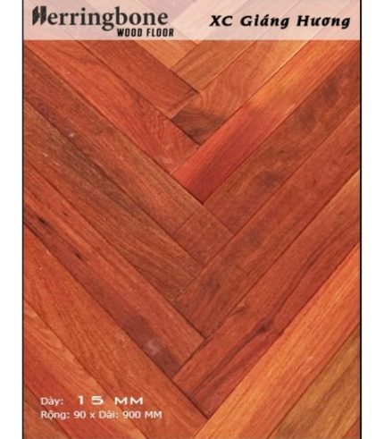 Sàn Gỗ Hương Xương Cá 15mm SGH XC 90x900