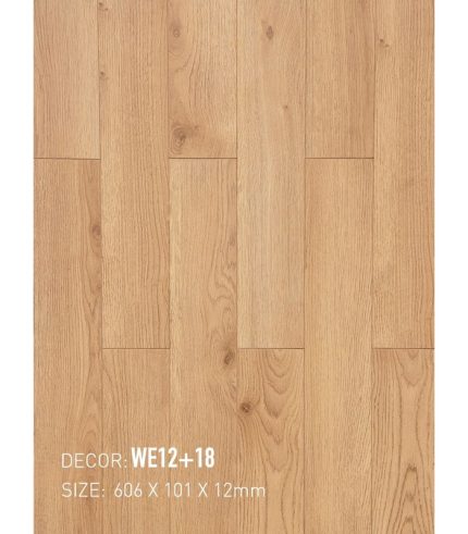 Sàn Gỗ Malay Wood 12mm WE12+18